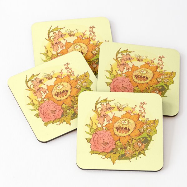 Item preview, Happy Evil Floral designed and sold by Marianne Martin.