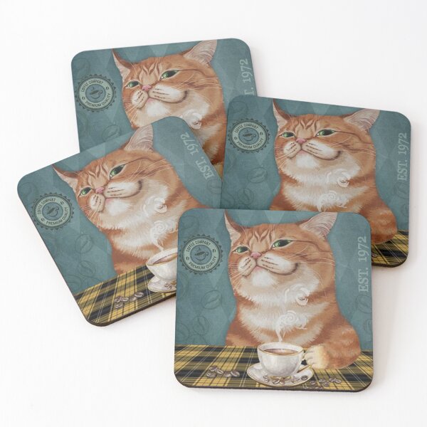 Item preview, Red Cat Smirking Life Is Too Shoort designed and sold by faraspirre.