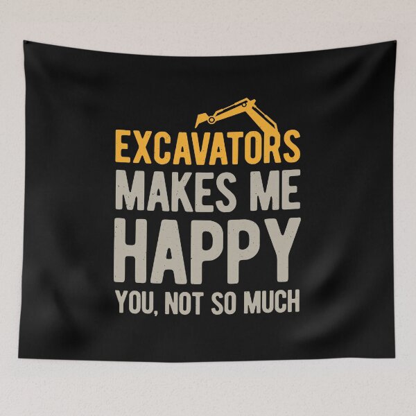 Item preview, Funny Excavator designed and sold by artworkbyrihen.