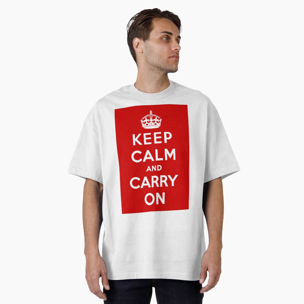 Carry On Magliette Keep Calm Keep Calm And Carry On