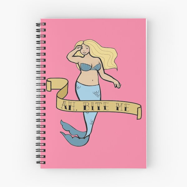 Item preview, Ah, Bite Me -- Mermaid Tattoo designed and sold by tankmelon.