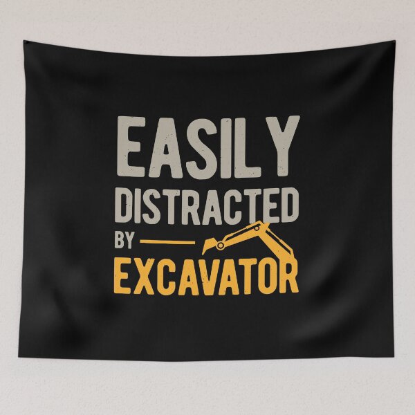 Item preview, Funny Excavator designed and sold by artworkbyrihen.