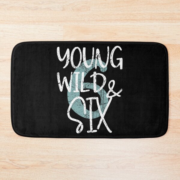 Item preview, Young Wild and six 6th birthday designed and sold by Kalli-design.