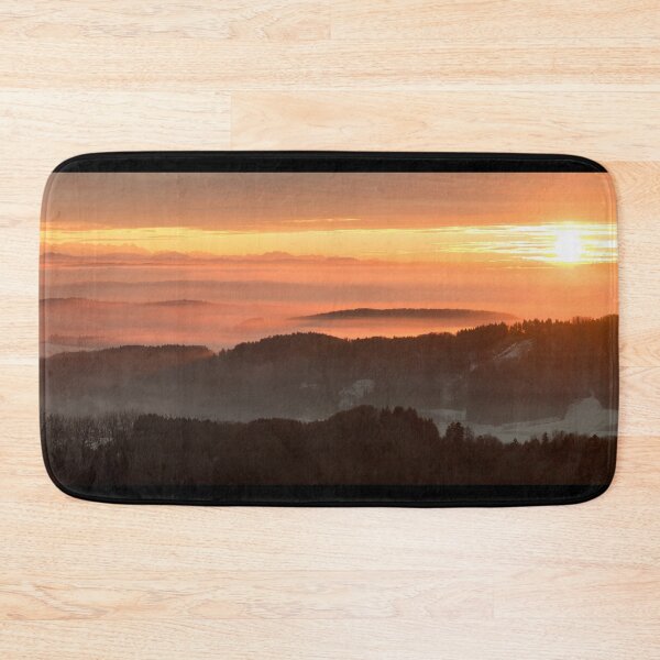 Item preview, Suset Above the Fog - Lake Constance Panorama designed and sold by holgermader.