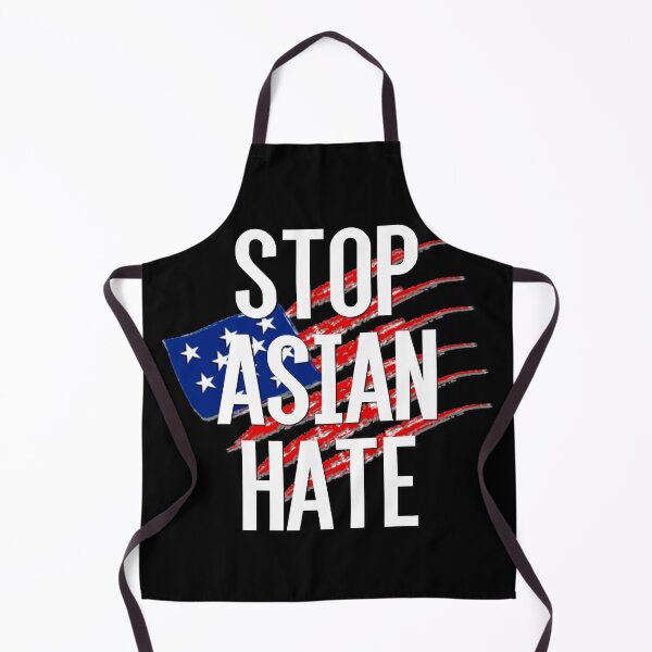 Item preview, Stop Asian Hate with an American flag  AAPI Asian Lives Matter Sticker designed and sold by R.U BOLD.