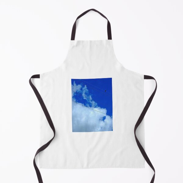 Item preview, Blue Sky, Clouds and Bird on a Wire designed and sold by twostageturtle.