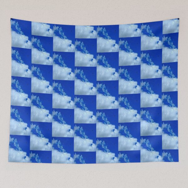 Item preview, Blue Sky, Clouds and Bird on a Wire designed and sold by twostageturtle.