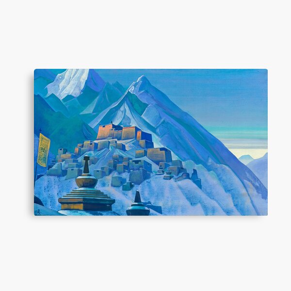 Tibet, Himalayas, 1933 by Nicholas Roerich Canvas Print