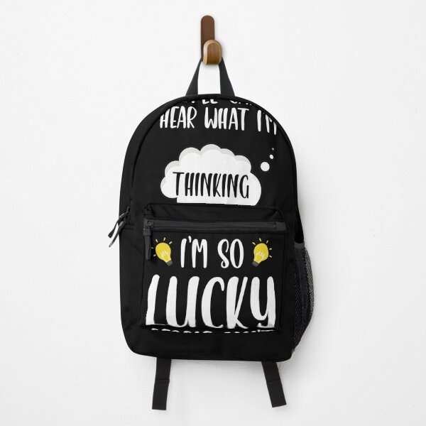 Item preview, I'm Lucky People Can't Hear What I'm Thinking Introvert designed and sold by wackodesign.