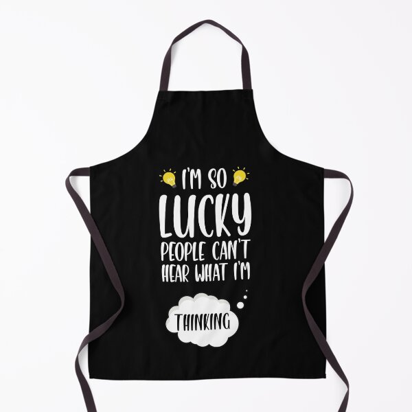 Item preview, I'm Lucky People Can't Hear What I'm Thinking Introvert designed and sold by wackodesign.
