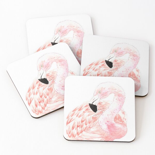 Item preview, Flamingo watercolor n ° 2 designed and sold by NvH-Art.