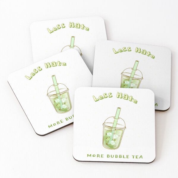 Item preview, Stop Asian Hate. Less Hate, More Bubble Tea designed and sold by GTOATlogos.