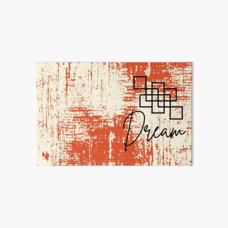 Item preview, Orange Black Abstract Dream designed and sold by Dream Big! by E. H..