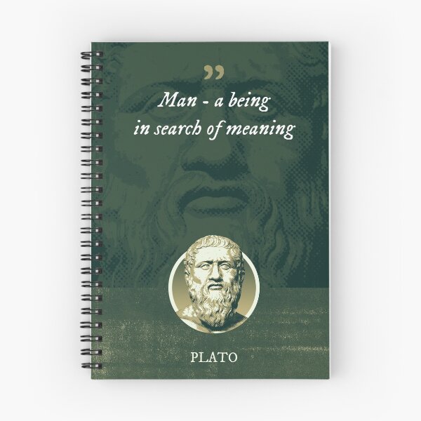 Item preview, Plato - Man - a being in search of meaning designed and sold by Syahrasi.