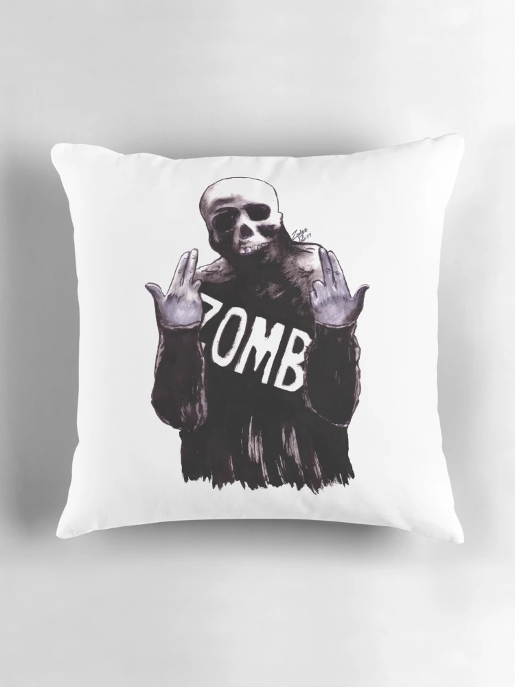 Thumbnail 3 of 4, Pillow, Keywords designed and sold by Zombie Rust.