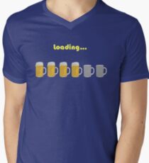 Loading... Men's V-Neck T-Shirt