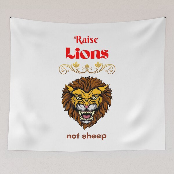 Item preview, Raise lions not sheep designed and sold by 2dmonkey.