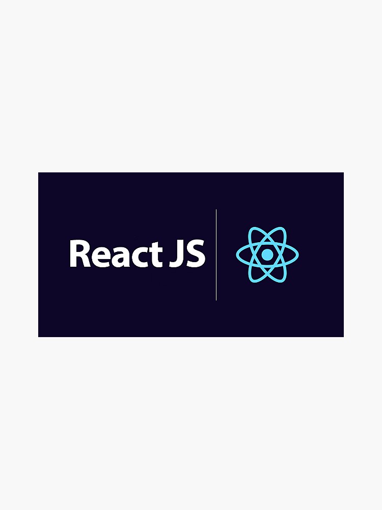 "React Js" Sticker for Sale by Feezer12 | Redbubble