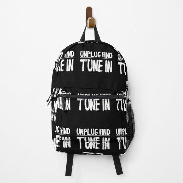 Item preview, Unplug and tune in yoga motivaton quote designed and sold by Yogawoman.