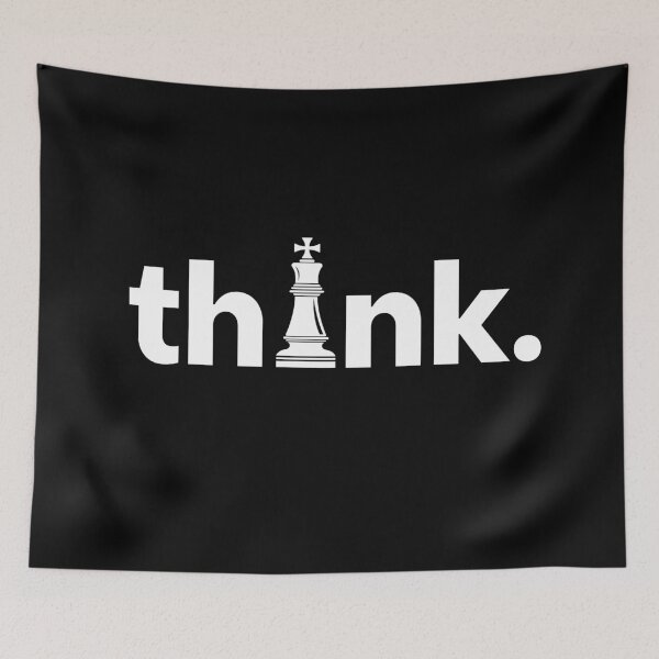 Item preview, Think Chess designed and sold by ThePawnStore.