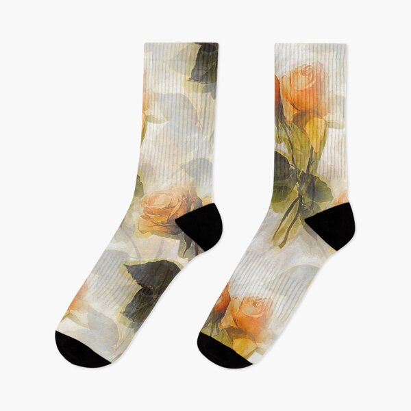 Item preview, Vintage Seamless Roses Pattern - yellow designed and sold by IslandDrip.