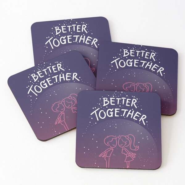 Item preview, Better together, couple lover designed and sold by PAINTORS.