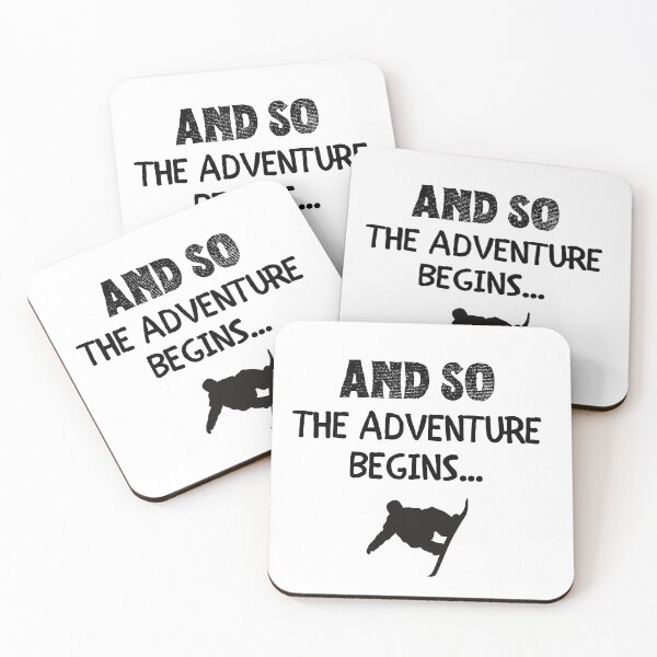 Item preview, Snowboarding: And so the adventure begins designed and sold by TheGreenGoat.