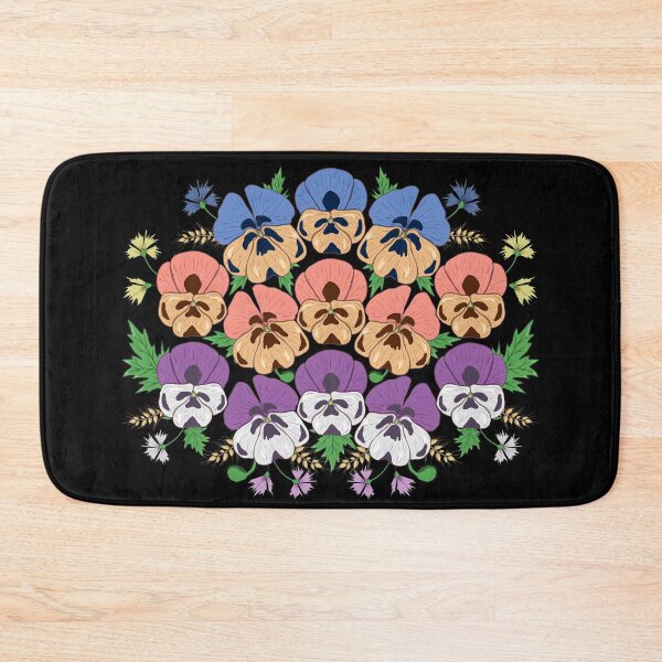 Item preview, Pansies Flowers - Cute Floral Vintage Pansy Lover Gift designed and sold by r-silver.