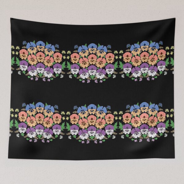 Item preview, Pansies Flowers - Cute Floral Vintage Pansy Lover Gift designed and sold by r-silver.
