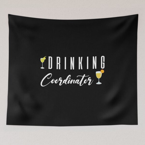 Item preview, Funny Drinking Coordinator Beer Party Alcohol Bar Wine Mom designed and sold by wackodesign.