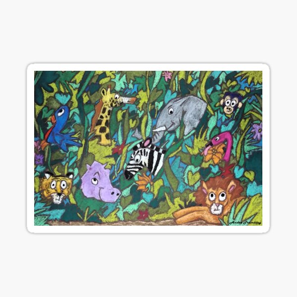 Jungle Sticker