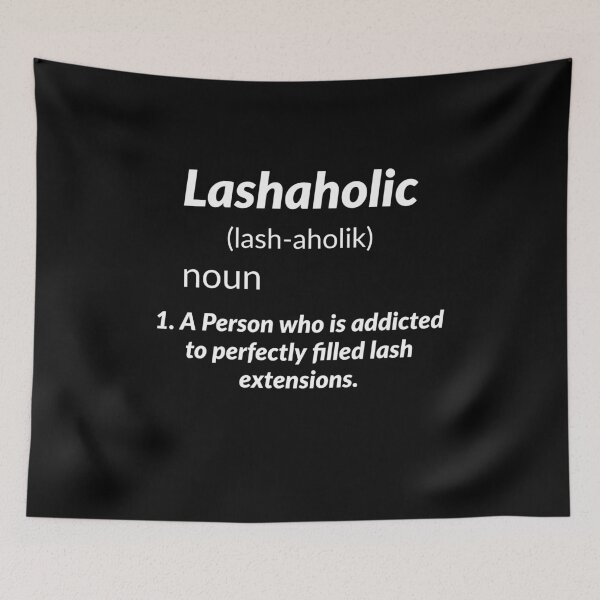 Item preview, Lashaholic Definition Gift For Lash Boss designed and sold by Luna1Shop.
