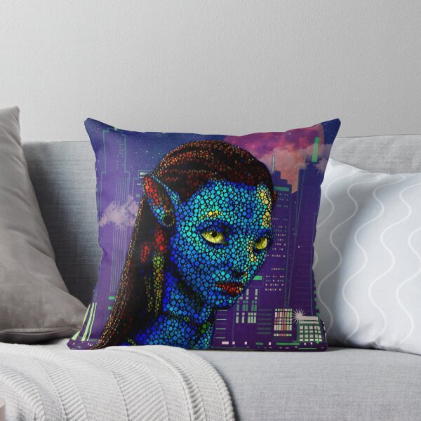 Item preview, Neytiri en la ciudad de Nueva York designed and sold by Vk91art.