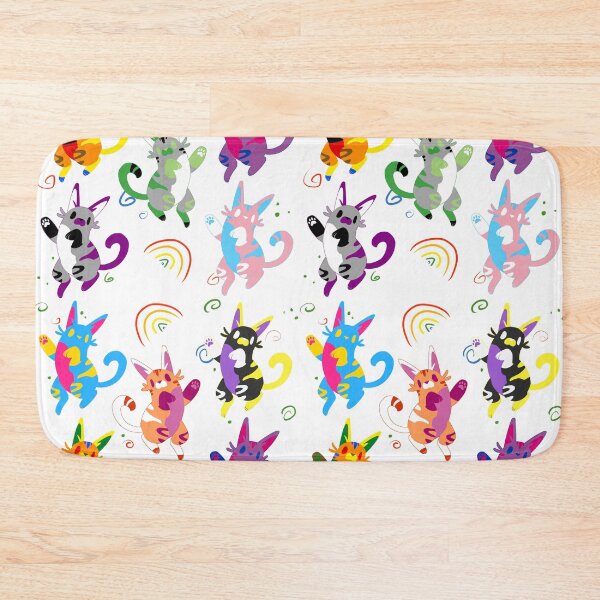 Item preview, Pride Cat Pattern designed and sold by OhUnicornLord.