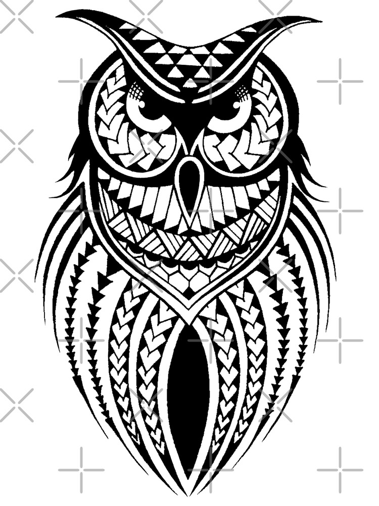 Polynesian Owl t-shirt