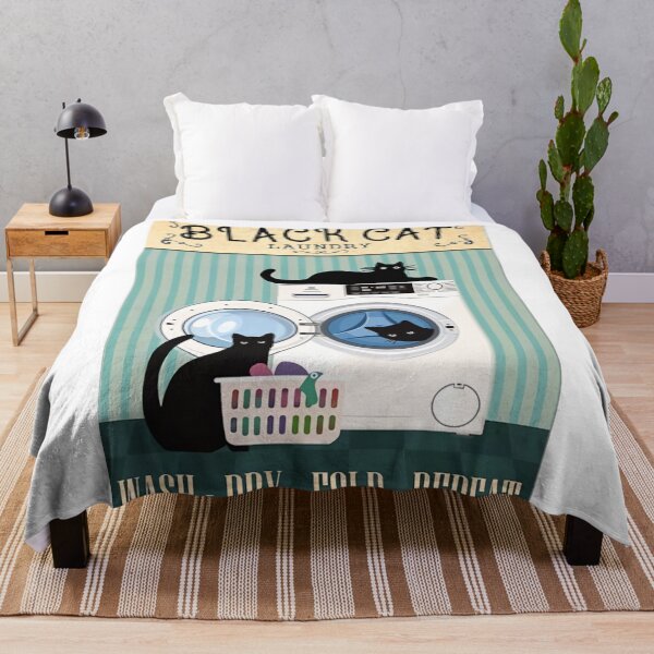 Item preview, Three Black Cat Wash Dry Fold Repeat designed and sold by faraspirre.