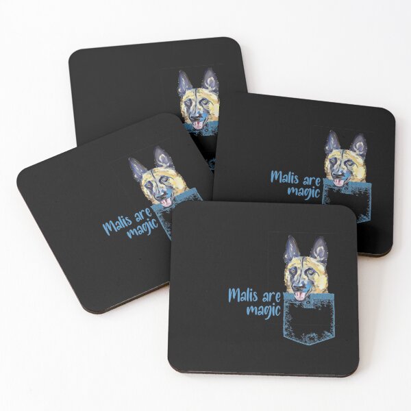 Item preview, Mali Malinois Pocket Style Illustration designed and sold by Kalli-design.