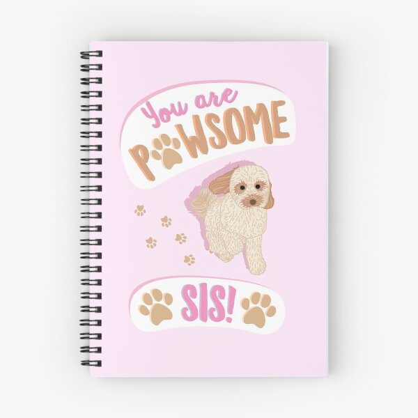 Artikelvorschau, Sie sind Pawsome Schwester! Lustiger Cockapoo-Hund entworfen und verkauft von Hayley Adams.