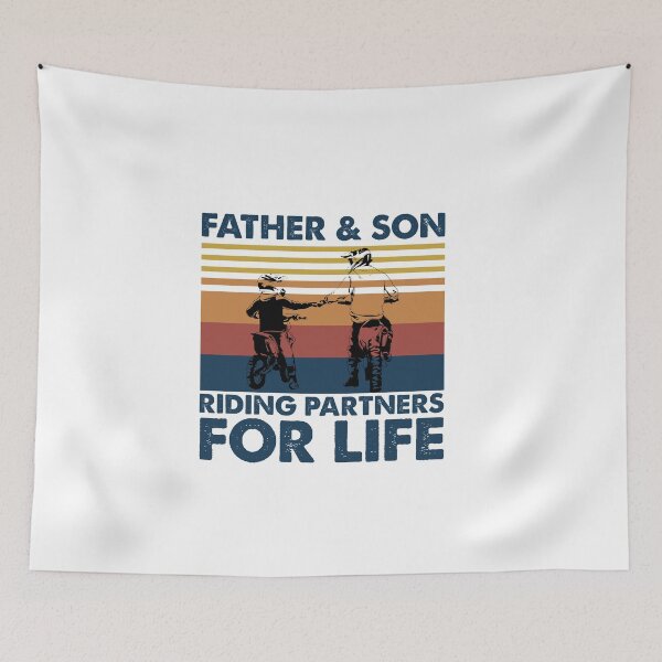 Item preview, Father And Son Riding Partners For Life  designed and sold by BugattiDivo58.