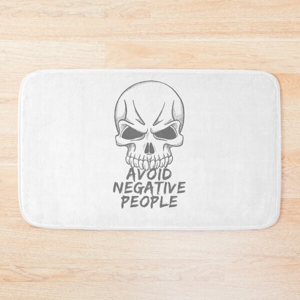 Item preview, Avoid Negative People skull  designed and sold by nevertheless-.