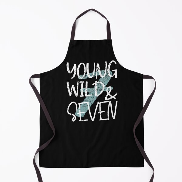 Item preview, Young Wild and seven 7th birthday designed and sold by Kalli-design.