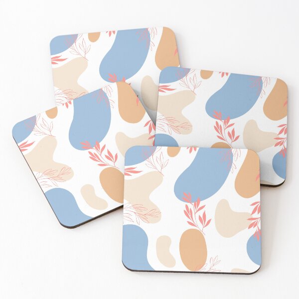 Item preview, Abstract illustration with pink leaves designed and sold by MickeyEdwards.