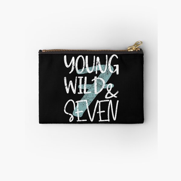 Item preview, Young Wild and seven 7th birthday designed and sold by Kalli-design.