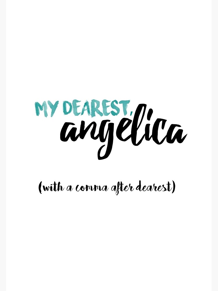 Thumbnail 3 of 3, Journal, My Dearest, Angelica designed and sold by hamiltonprints.