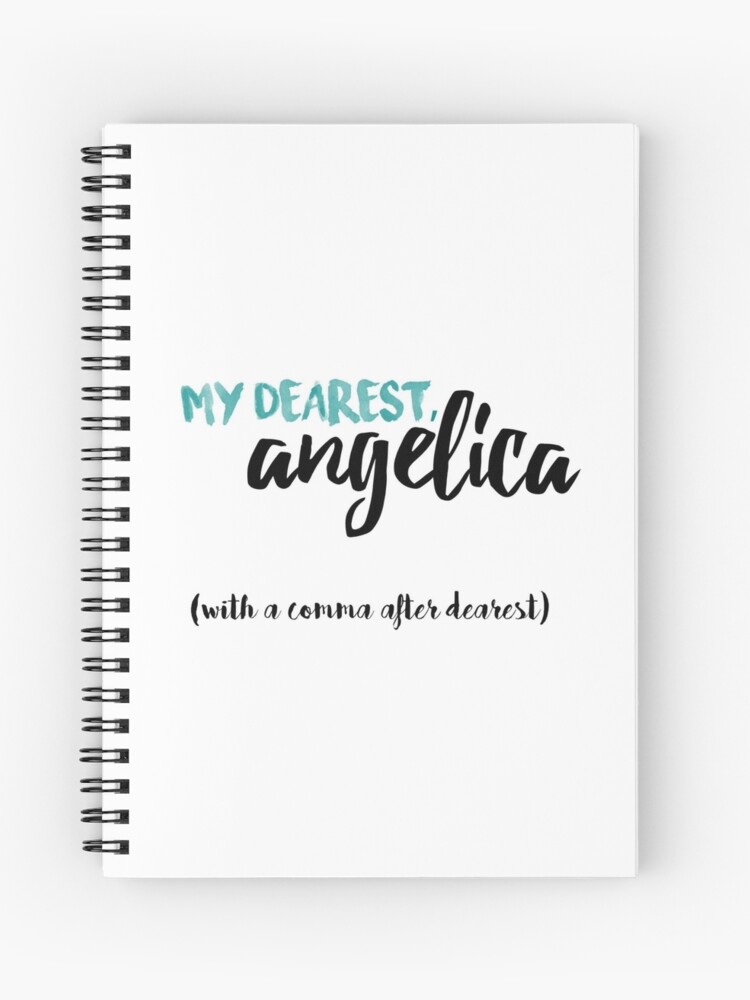 Thumbnail 1 of 3, Journal, My Dearest, Angelica designed and sold by hamiltonprints.
