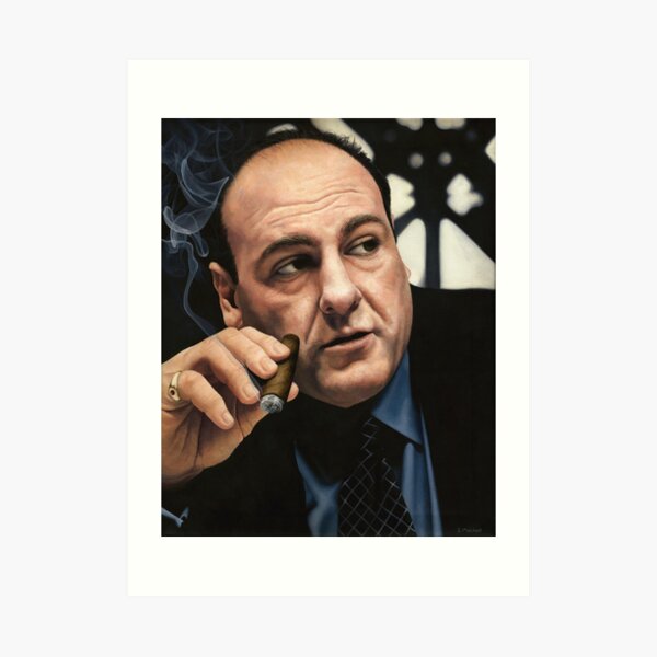Tony Soprano Art Print