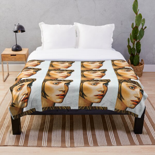 Girl Of Ipanema Throw Blanket
