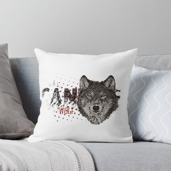 Item preview, wolf banner vector illustration designed and sold by ranker666.