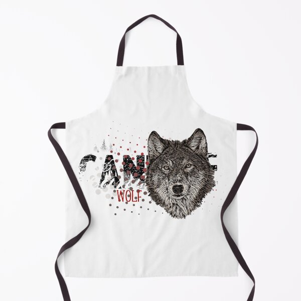 Item preview, Ilustración de vector de banner de lobo designed and sold by ranker666.