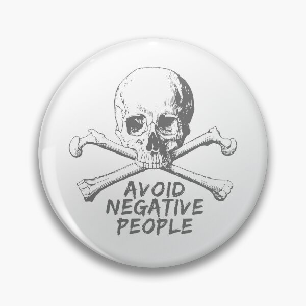 Item preview, Avoid Negative People skull  designed and sold by nevertheless-.